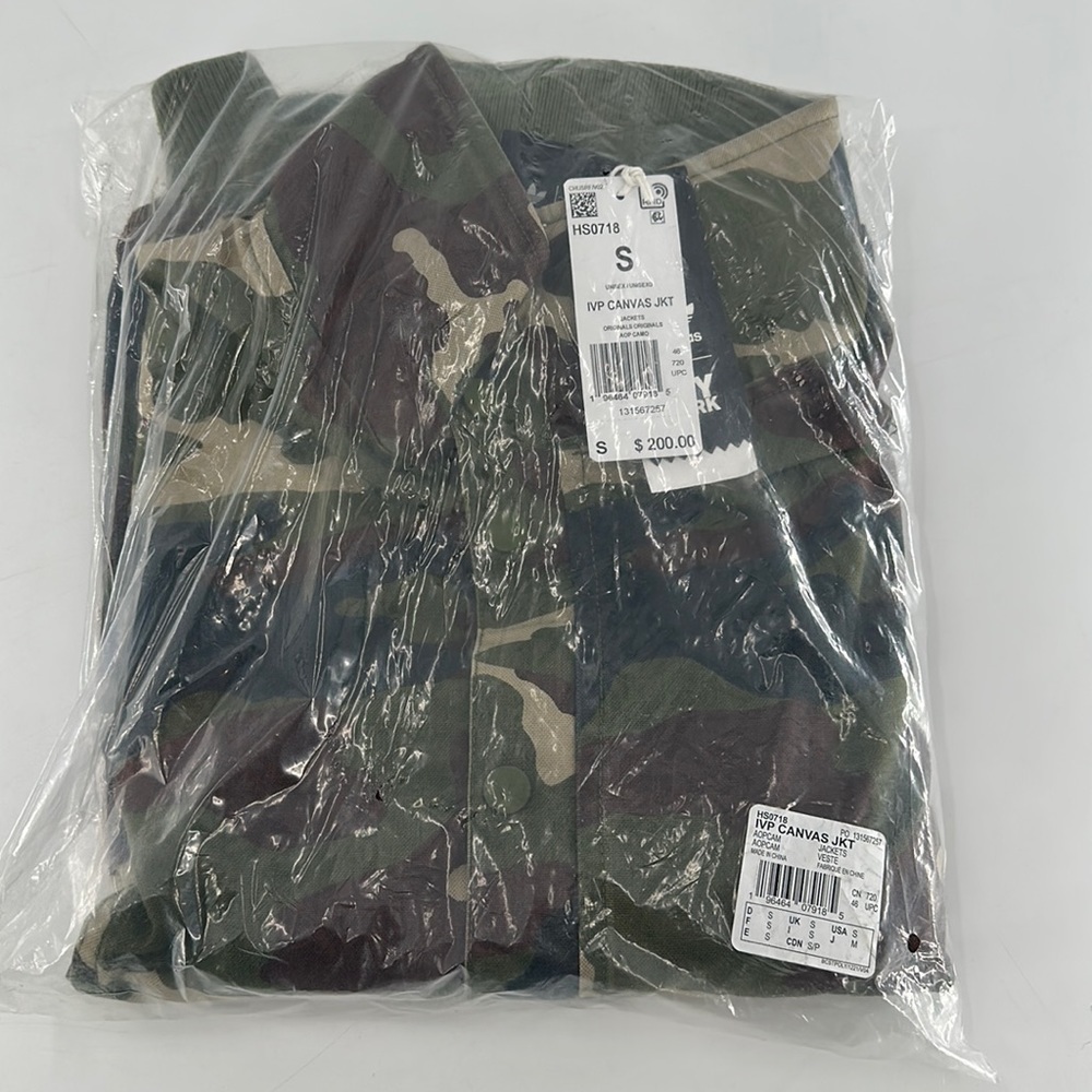Adidas Ivy Park Unisex Green Long Sleeve High Neck Canvas Jacket S - Picture 4 of 16